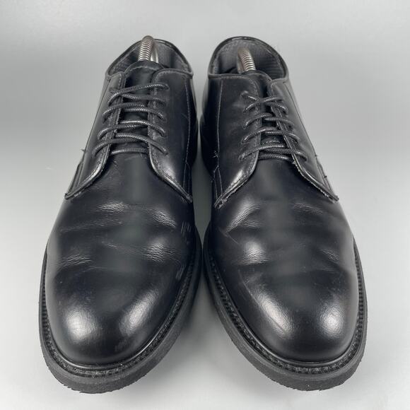 Bates Lites Men’s Size 10 D High Gloss Black Military Uniform Dress Shoe Oxfords